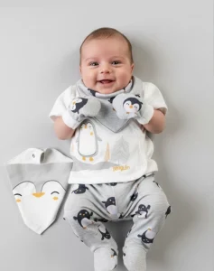Pyjama cotton croisé Penguin2