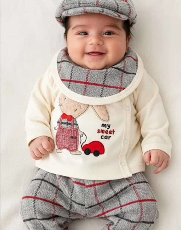 Second image of Pyjama cotton croisé Sweet Car