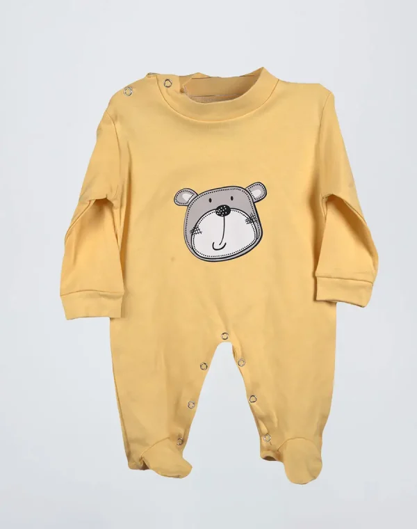 grenouillère coton ours-min