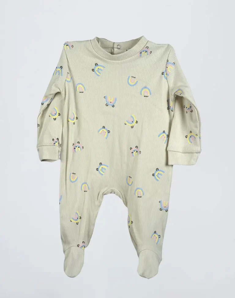 grenouillère coton-une à une avec motif-min