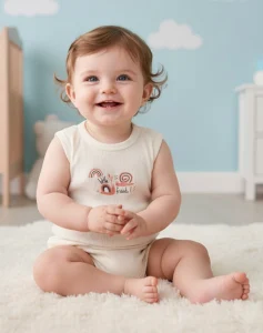 tricot beige sans manche