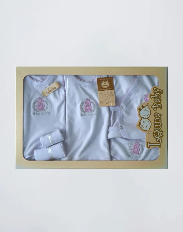 Sous vêtements Cotton Pink bear